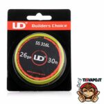 Filo Resistivo UD Acciaio 316L 26ga 0.40mm