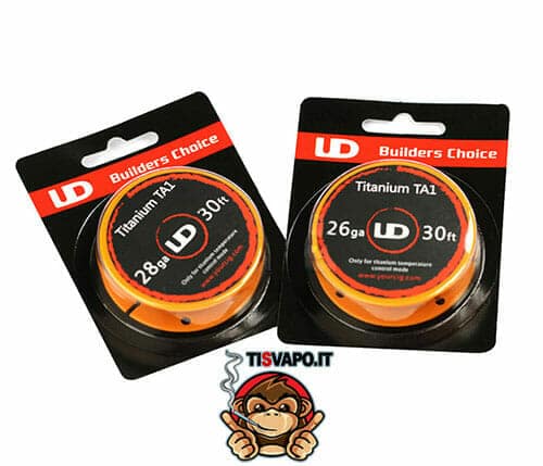 Filo Resistivo UD Titanio 26ga 0.40mm / 28ga 0.32mm