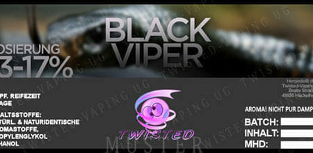 Black Viper - Aroma Concentrato 10ml - Twisted