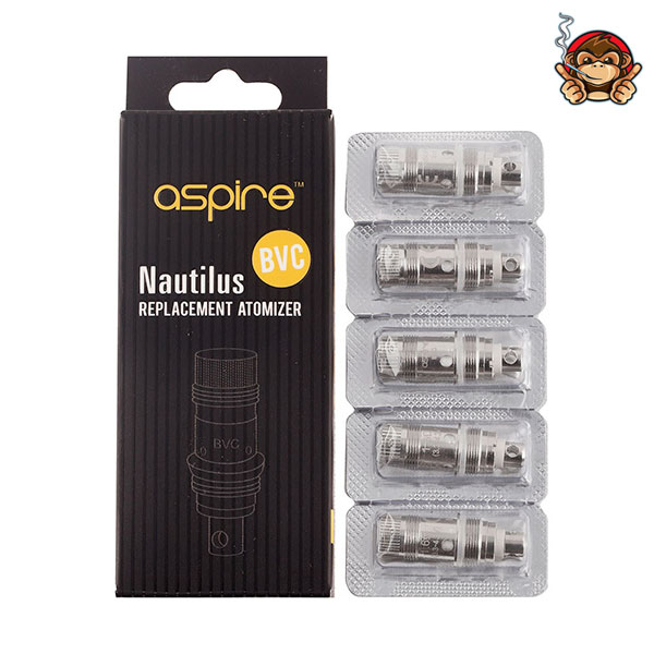 Testine Coil Nautilus BVC (5 Pezzi) 0.7 Ohm, 1.6 Ohm, 1,8 Ohm - Aspire