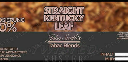 Straight Kentucky Leaf - Aroma Concentrato 10ml - Twisted