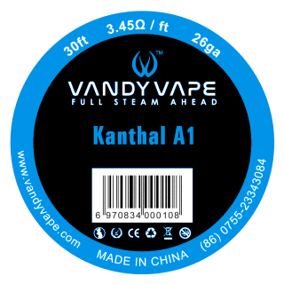 Filo Resistivo Kanthal A1 26ga 0.40mm - Vandy Vape