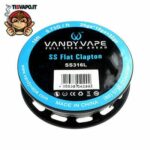 SS Flat Clapton 316L 26ga x 18ga + 32ga Vandy Vape