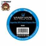 Superfine MTL Fused Clapton Wire Ni80 30ga + 38ga Vandy Vape