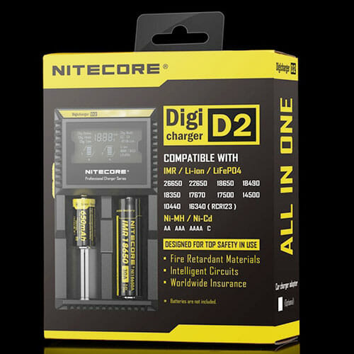 Caricatore Nitecore D2 2 Slot