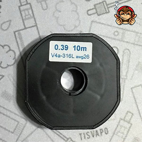 Filo Resistivo ZIVIPF acciaio SS 316L 26ga 0.39mm