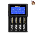 Caricabatterie S4 (con 4 Slot e display LCD) - Golisi