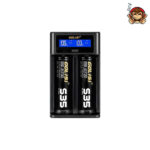 Caricabatterie i2 (con 2 Slot e display LCD) - Golisi