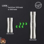 LUXEM tubo meccanico 18350/18650 con Mosfet - Ambition Mods