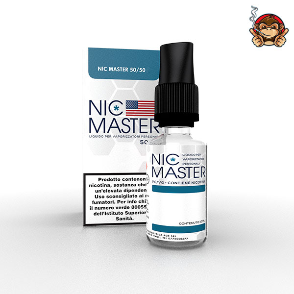 Nicotina 50/50 10ml - Nic Master