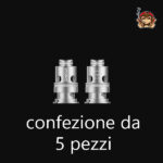 Testine di Ricambio per Vinci PnP-R1 0,8ohm (5 Pezzi) - VooPoo