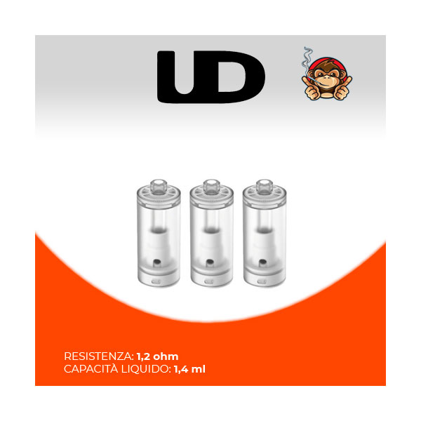 Pod di Ricambio per Zeep (3 Pezzi) - Ud Youde