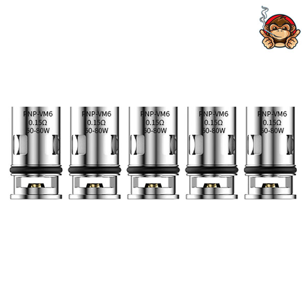 Testine di Ricambio per Vinci PnP-VM6 0,15 ohm (5 Pezzi) - VooPoo