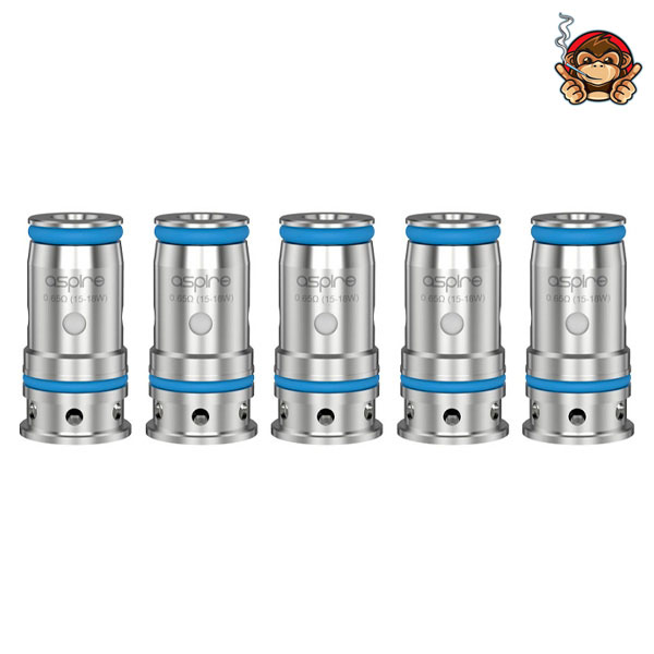 Testine Coil di Ricambio AVP Pro 0,65ohm (5 Pezzi) - Aspire