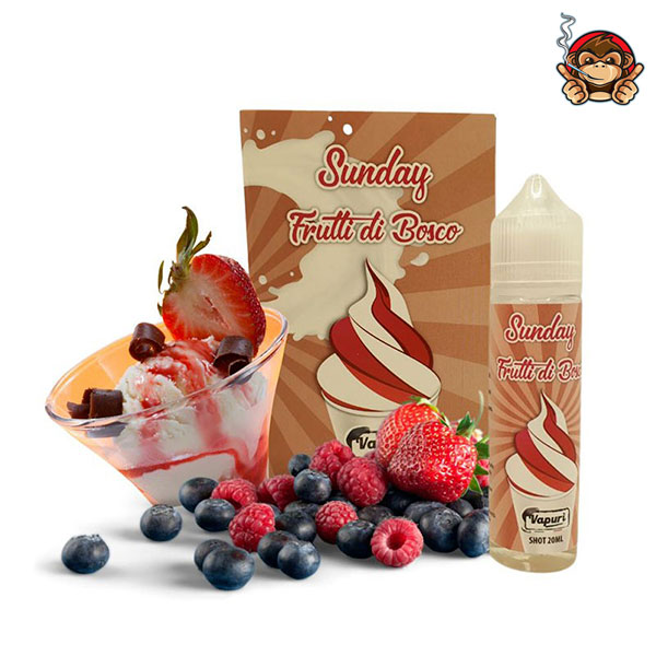 Sunday Frutti di Bosco - Liquido Scomposto 20ml - Vapurì