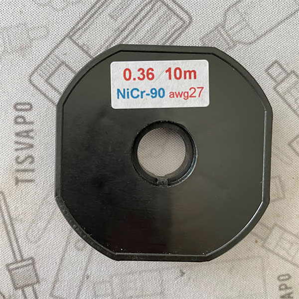 Filo Resistivo ZIVIPF NiChrome Ni90 27ga 0.36mm