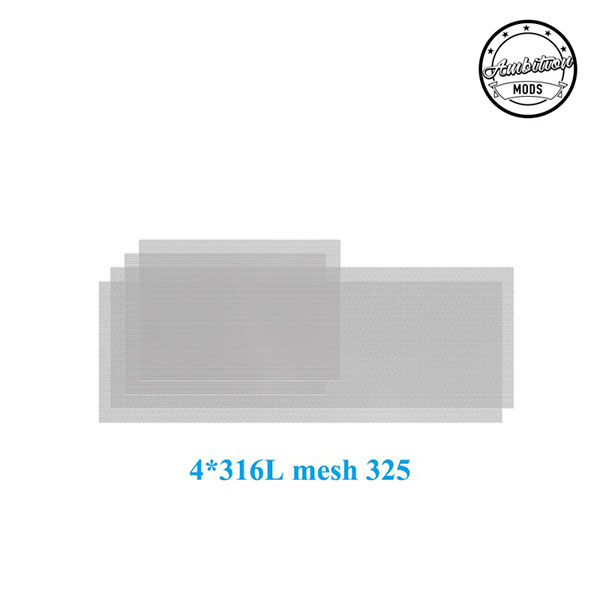 316L Mesh 325 di Ricambio per Ripley RDTA - Ambition Mods & The Vaping Gentlemen Club