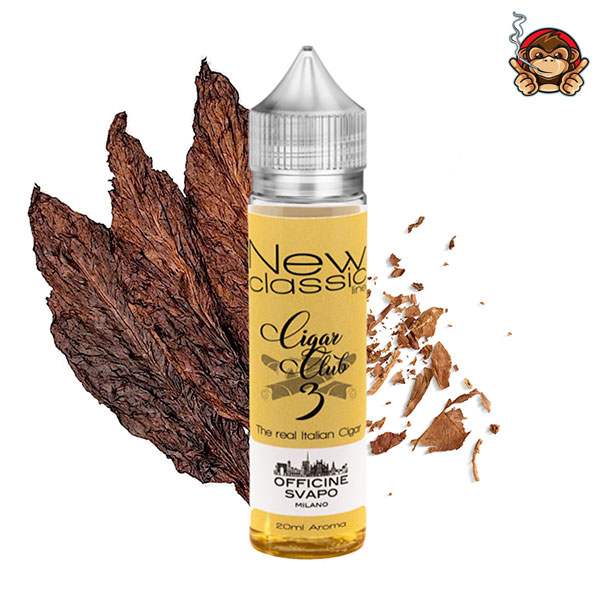 Cigar Club 3 - New Classic - Liquido Scomposto 20ml - Officine Svapo