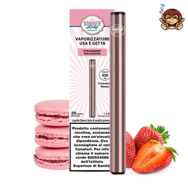 Strawberry Macaroon - Pod Mod Usa e Getta - Dinner Lady