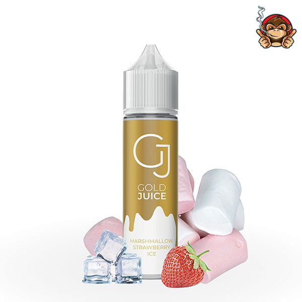 Marshmallow Strawberry Ice - Liquido Scomposto 20ml - Gold Juice