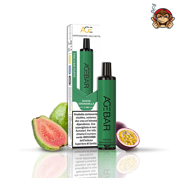 GUAVA GRANADILLA - Pod Mod Usa e Getta - Agebar