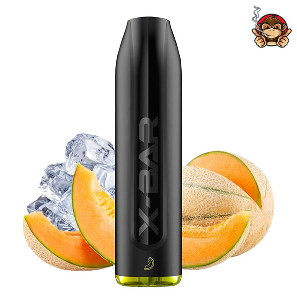 FIZZY MELON - 1500 Tiri (senza nicotina) - Pod Mod Usa e Getta - X-Bar