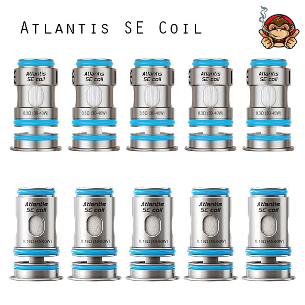 Testine di Ricambio Atlantis SE Coil (5 Pezzi) - Aspire