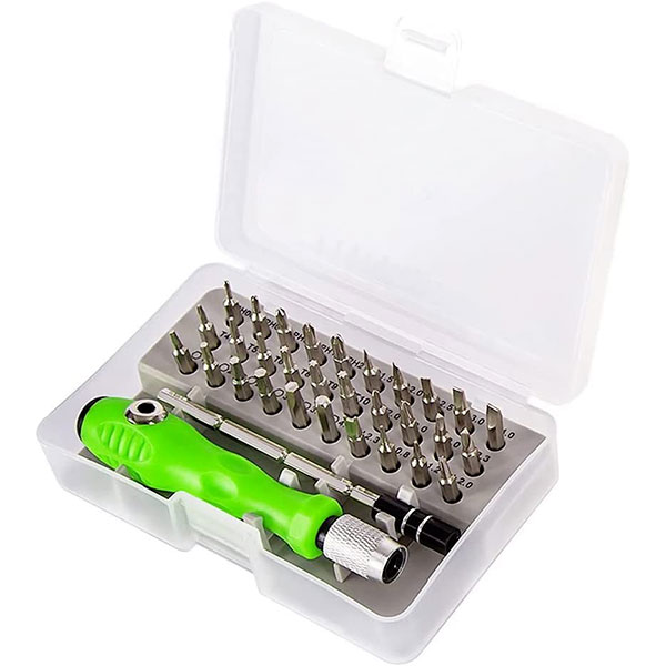 Set Cacciaviti Magnetizzati 32 in 1