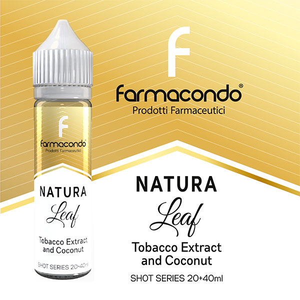 TABACCO E COCCO - Natura Leaf - Liquido Scomposto 20ml - Farmacondo