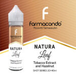 TABACCO E NOCCIOLA - Natura Leaf - Liquido Scomposto 20ml - Farmacondo