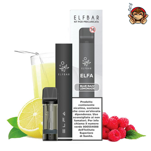 BLUE RAZZ LEMONADE - Elfa - Pod Mod - Elf Bar