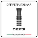 CHESTER - Drip Tip per Kiwi / Kiwi 2 / Kiwi Spark / Wenax M1 / Wenax S3 - Dripperia Italiana
