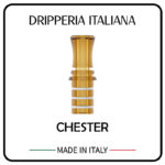 CHESTER - Drip Tip per Kiwi / Kiwi 2 / Kiwi Spark / Wenax M1 / Wenax S3 - Dripperia Italiana