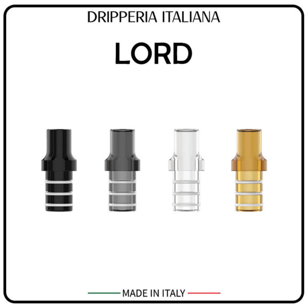 LORD - Drip Tip per Kiwi / Kiwi 2 / Kiwi Spark / Wenax M1 / Wenax S3 - Dripperia Italiana