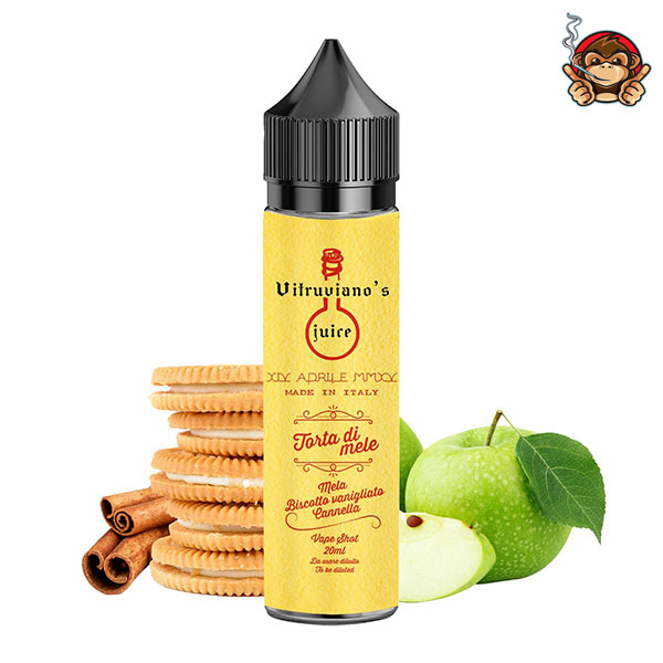 Torta di Mele - Liquido Scomposto 20ml - Vitruviano's Juice