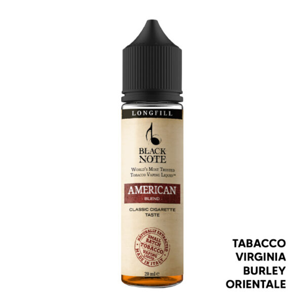 AMERICAN BLEND - Liquido Scomposto 20ml - Black Note