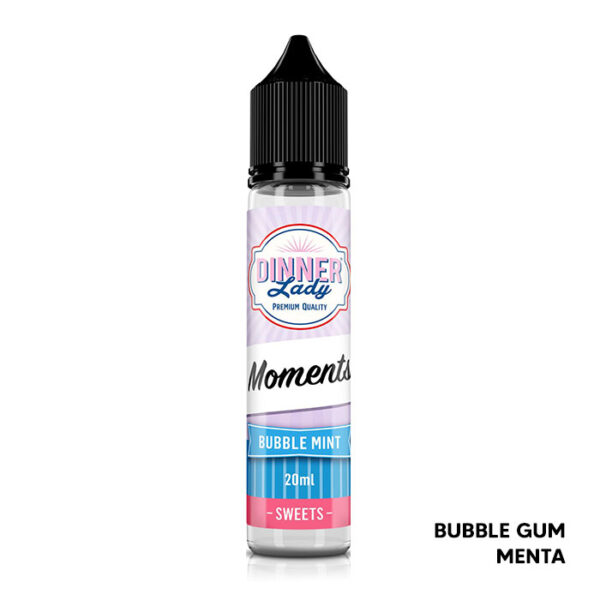 BUBBLE MINT - Moments - Liquido Scomposto 20ml - Dinner Lady