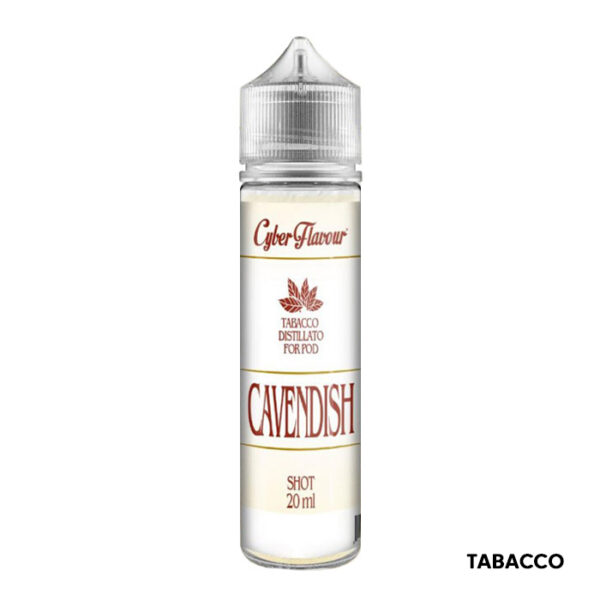 CAVENDISH - Tabacco Organico for Pod - Liquido Scomposto 20ml - Cyber Flavour