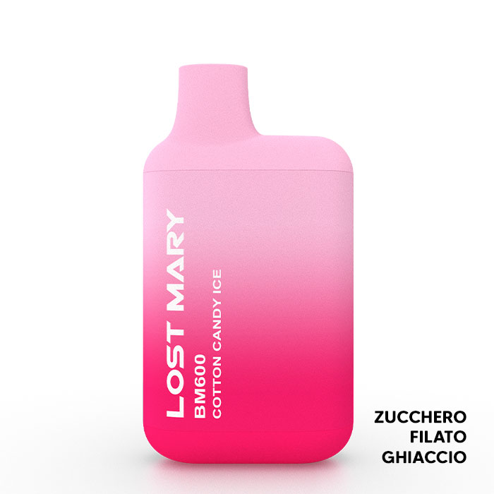 COTTON CANDY ICE - Lost Mary BM600 - Pod Mod Usa e Getta - Elfbar COTTON CANDY ICE - Lost Mary BM600 - Pod Mod Usa e Getta - Elfbar