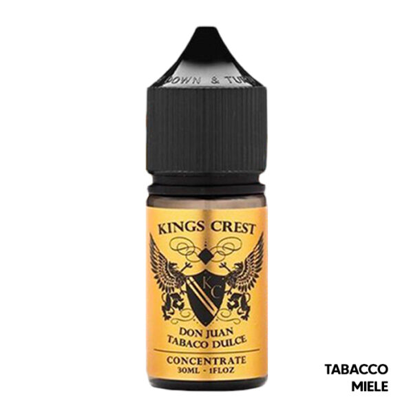 Don Juan Tabaco Dulce - Aroma Concentrato 30ml - Kings Crest