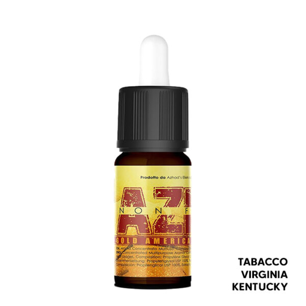 Gold America - Non Filtrati - Aroma Concentrato 10ml - Azhad’s Elixirs