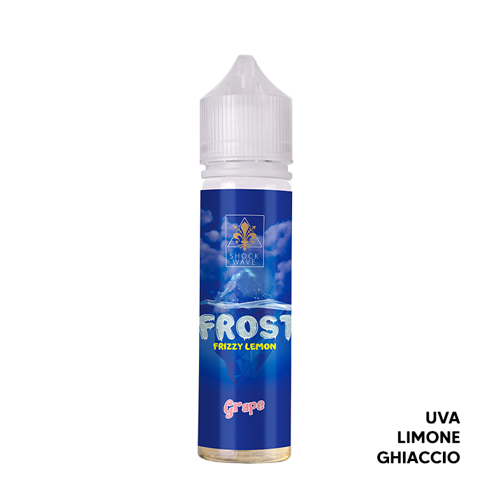 GRAPE - Frosty Frizzy Lemon - Shock Wave - Liquido Scomposto 20ml - Angolo della Guancia GRAPE - Frosty Frizzy Lemon - Shock Wave - Liquido Scomposto 20ml - Angolo della Guancia
