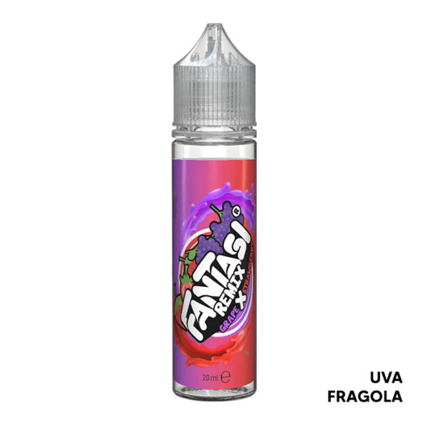 GRAPE X STRAWBERRY - Liquido Scomposto 20ml - Fantasi Vape