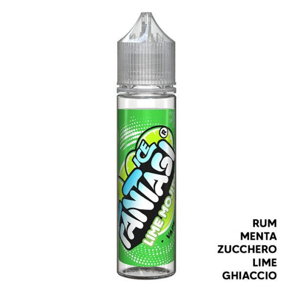 LIME MOJITO ICE - Liquido Scomposto 20ml - Fantasi Vape