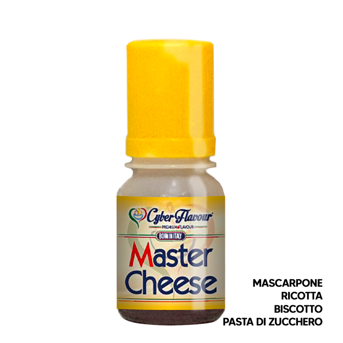 MASTER CHEESE - Aroma Concentrato 10ml - Cyber Flavour MASTER CHEESE - Aroma Concentrato 10ml - Cyber Flavour