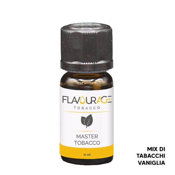 Master Tobacco - Aroma Concentrato 10ml - Flavourage