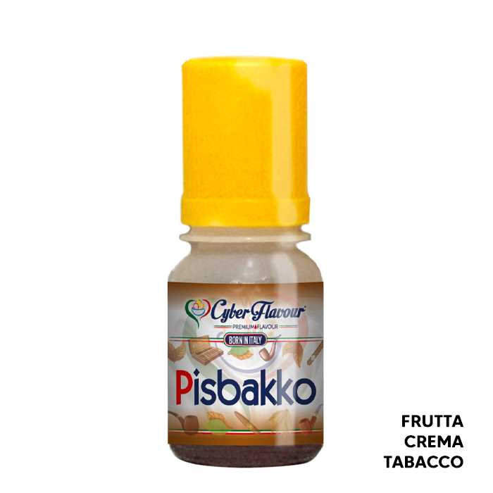 PISBAKKO - Aroma Concentrato 10ml - Cyber Flavour PISBAKKO - Aroma Concentrato 10ml - Cyber Flavour