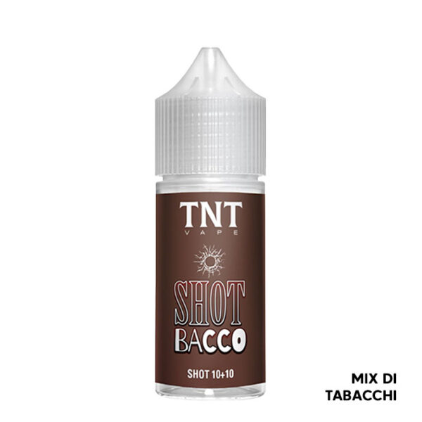 SHOT BACCO - i magnifici 7 - Aroma Mini Shot 10+10 - TNT Vape