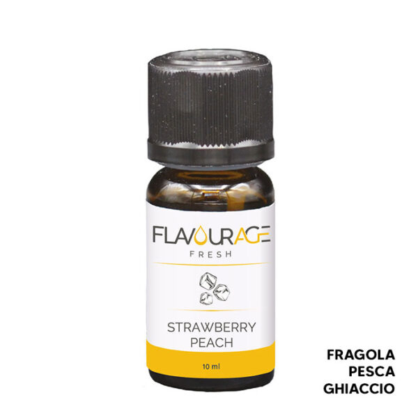 Strawberry Peach - Aroma Concentrato 10ml - Flavourage