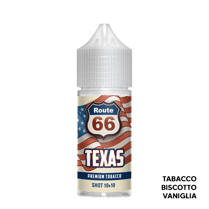 TEXAS - Route 66 - Aroma Mini Shot 10+10 - TNT Vape TEXAS - Route 66 - Aroma Mini Shot 10+10 - TNT Vape